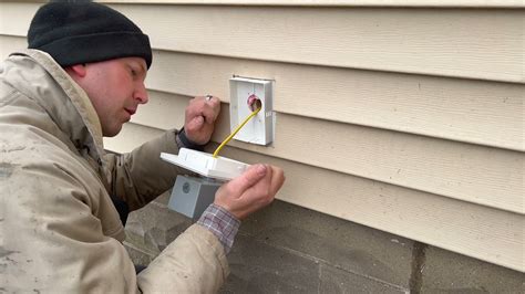 siding mounting block electrical enclosure|siding block for outlet.